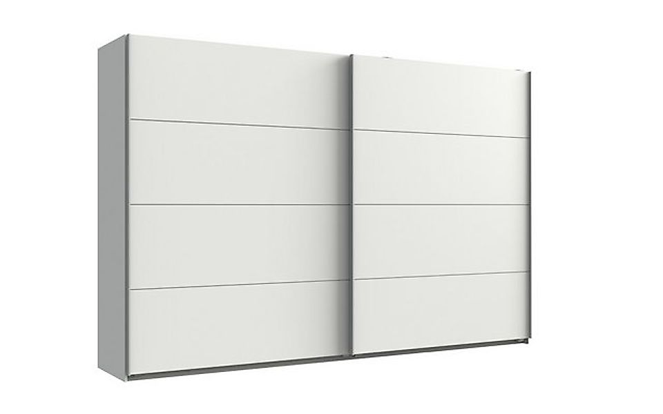 freiraum Schwebetürenschrank Bert 3 Böden, 3 Stangen, in Weiß - 270x208x65c günstig online kaufen