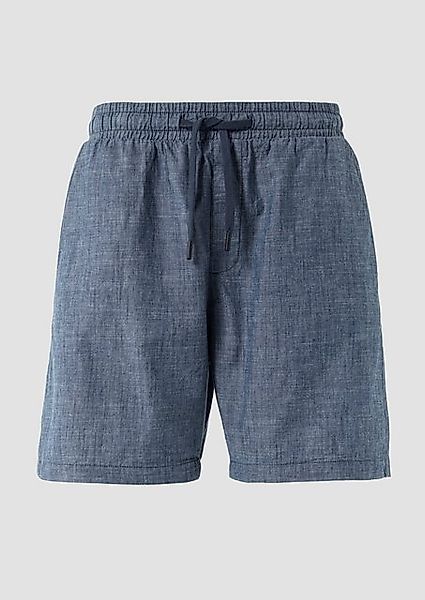 QS Cargoshorts Jeans-Jogger / Regular Fit / Mid Rise / mit Elastikbund günstig online kaufen