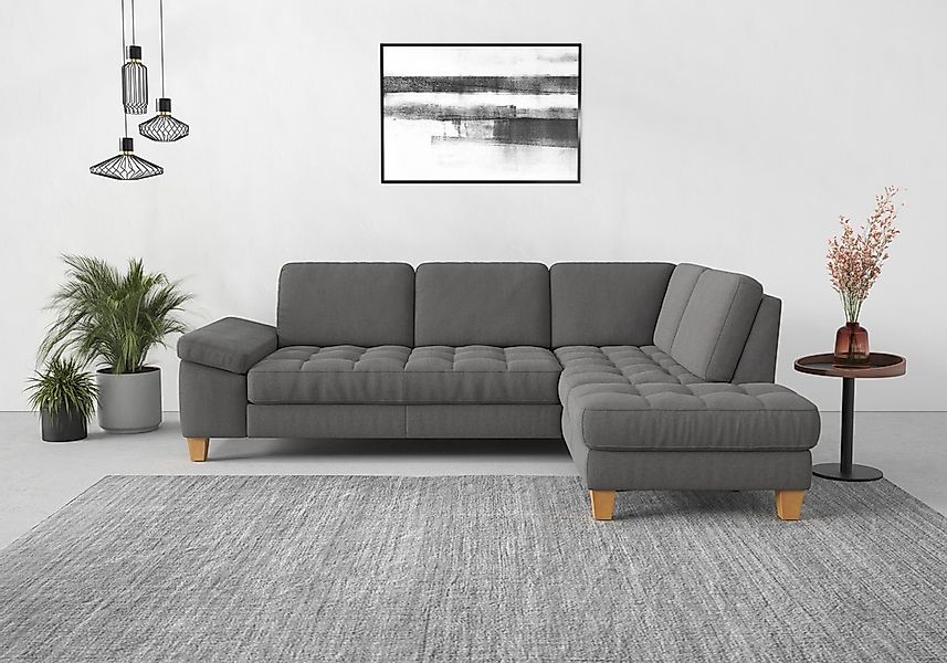 sit&more Ecksofa "Westham L-Form" mit Ottomane, mit oder ohne Bettfunktion, günstig online kaufen