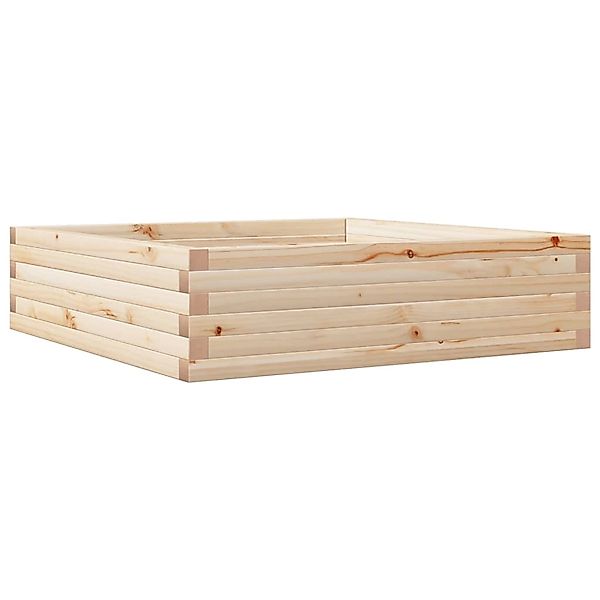 vidaXL Pflanzkübel 90x90x23 cm Massivholz Kiefer 847203 günstig online kaufen