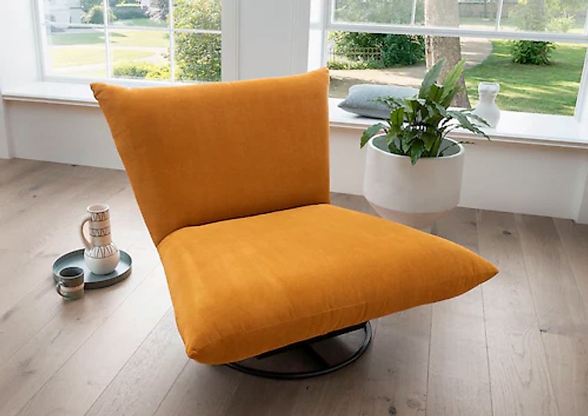 INOSIGN Drehsessel »Cremona«, 360° drehbar mit Metallfuß günstig online kaufen