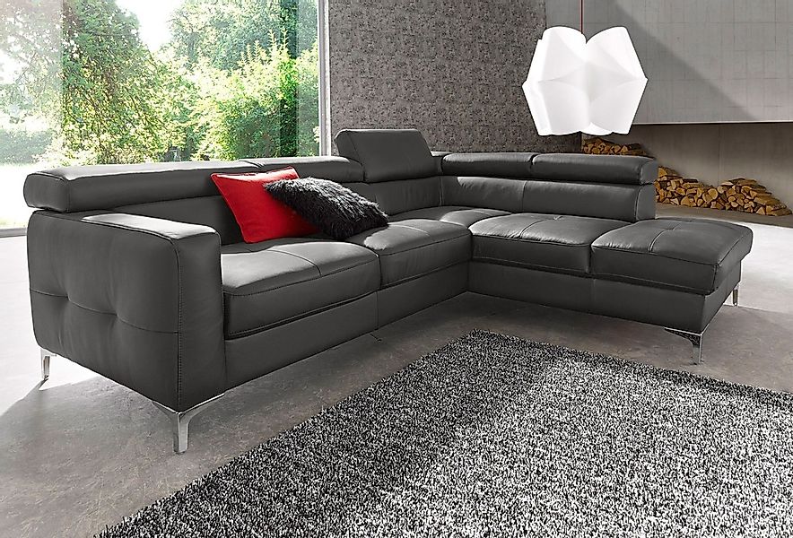 COTTA Polstergarnitur "Sammy L-Form", (Set), Set bestehend aus: Ecksofa mit günstig online kaufen