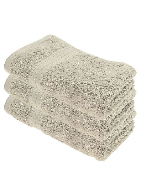Julie Julsen Handtücher 3-Handtücher-Silber, Bio-Baumwolle (3-St) günstig online kaufen