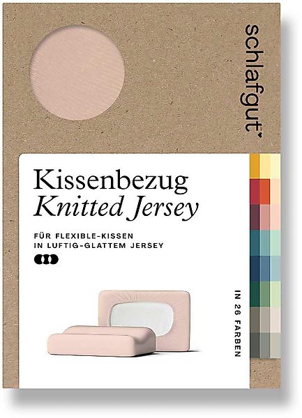 Schlafgut Kissenbezug »Pure flexibler Kissenbezug für Nackenstützkissen«, ( günstig online kaufen
