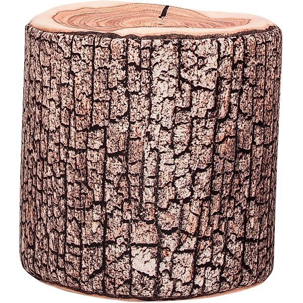 Sitting Point Hocker Wood 100 l Natur Holzoptik-Muster günstig online kaufen