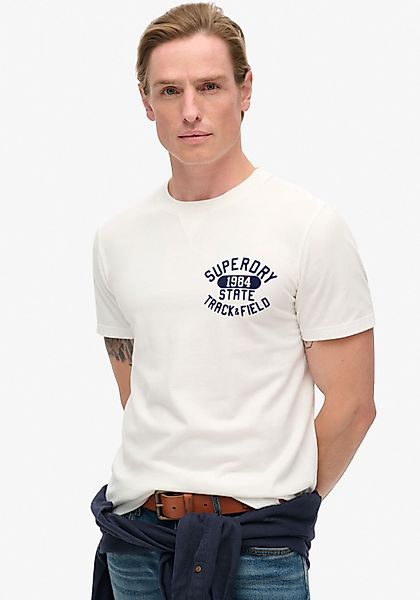 Superdry Rundhalsshirt TRACK & FIELD GRAPHIC günstig online kaufen