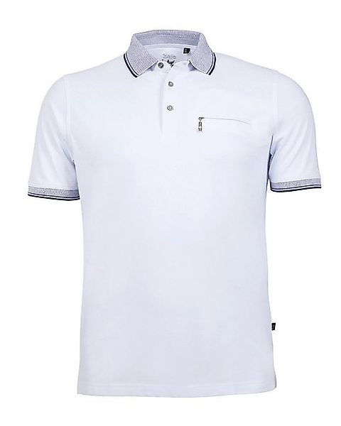 Hajo Poloshirt Piqué-Poloshirt mit Kontrastdetails günstig online kaufen