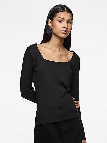 pieces Langarmshirt PCNEJA LS REVERSIBLE TOP günstig online kaufen