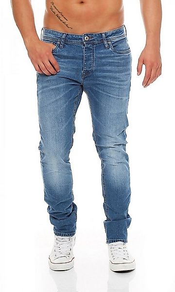 Jack & Jones Slim-fit-Jeans Jack & Jones Tim Original Medium Blue Wash Slim günstig online kaufen