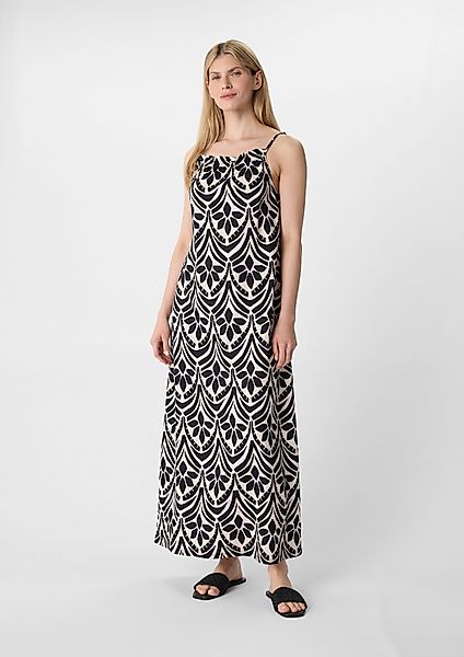 comma casual identity Maxikleid Gemustertes Maxikleid günstig online kaufen