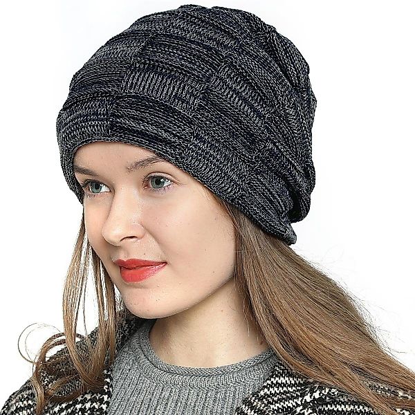 DonDon Beanie Damen warme Schlauchmütze Strickmütze günstig online kaufen