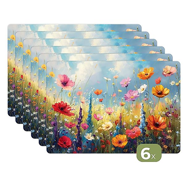 MuchoWow Platzset Blumen - Natur - günstig online kaufen