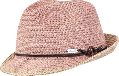 chillouts Strohhut Rimini mit Kunstleder Garnitur günstig online kaufen