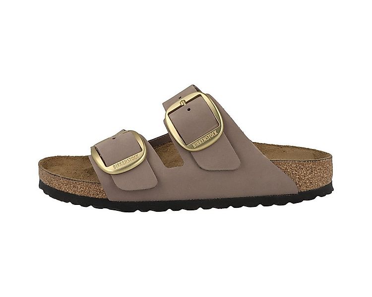 Birkenstock Arizona Big Buckle Nubukleder schmal Damen Sandale Sandaletten, günstig online kaufen