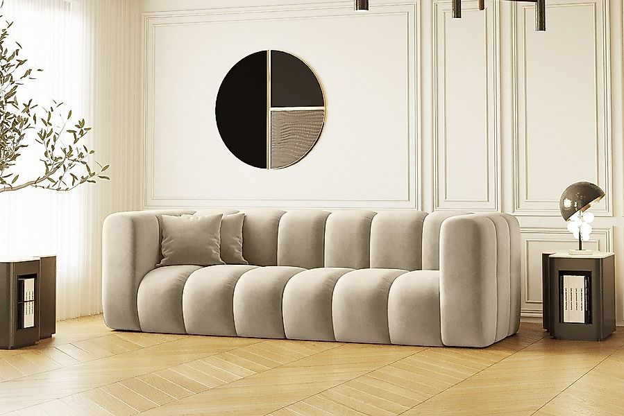Kaiser Möbel Sofa Couch, Dreisitzer Grand Modular Stoff Salvador und Haga, günstig online kaufen