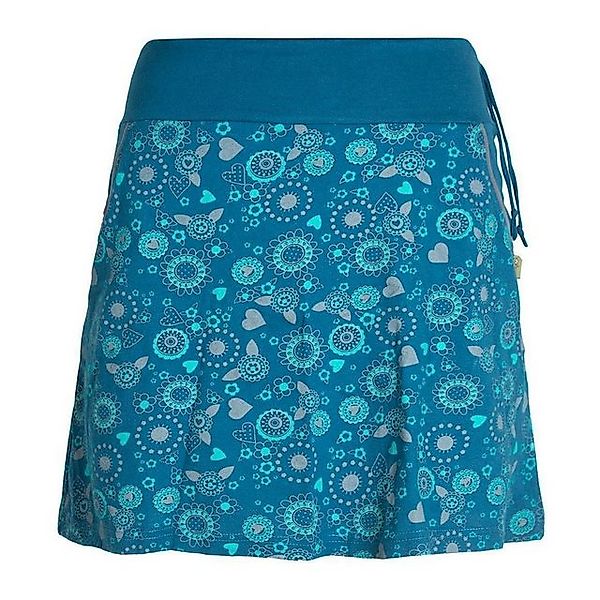 Vishes Minirock Hippie Blümchen-Rock aus Baumwolle mit Taschen Cacheur, Eth günstig online kaufen