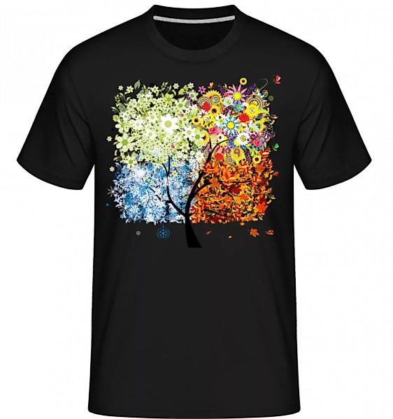 Vier Jahreszeiten Baum · Shirtinator Männer T-Shirt günstig online kaufen