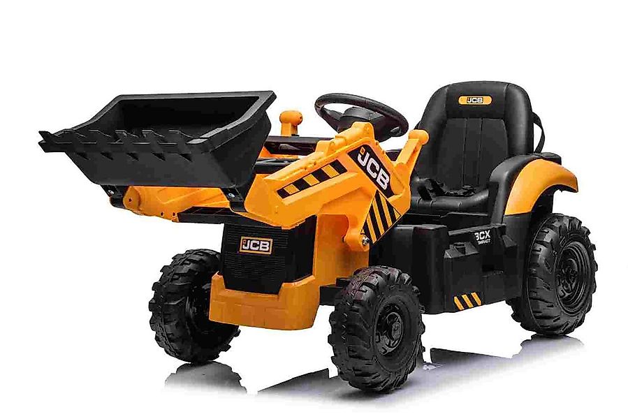 BoGi Elektro-Kinderbagger Kinder-Elektrobagger JCB 12V mit Schaufel, Fernbe günstig online kaufen