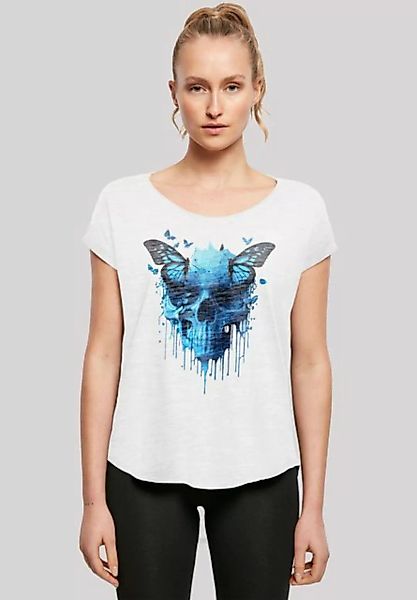 F4NT4STIC T-Shirt "Totenkopf mit Schmetterling", Print günstig online kaufen