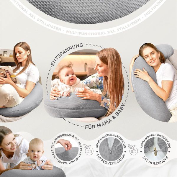 SEI Design Stillkissen StillkissenXXL Seitenschläferkissen 190x30 günstig online kaufen