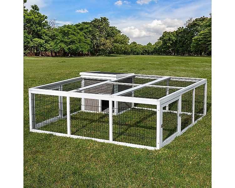 My Animal Kleintierstall XXL Hasenstall MH-08 - Freilaufgehege mit Haus - W günstig online kaufen