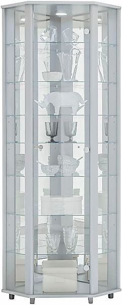 fif möbel "TRIO Höhe ca. 172 cm, ink. Beleuchtung" Eckvitrine/Glasvitrine 1 günstig online kaufen