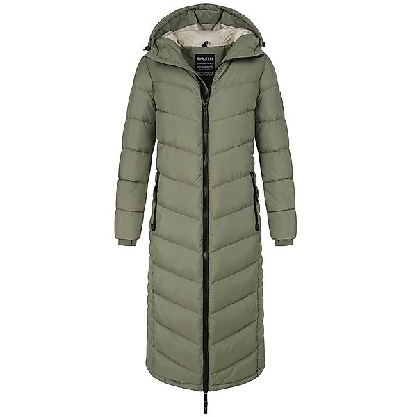 SUBLEVEL Steppjacke Damen Mantel mit Kapuze günstig online kaufen