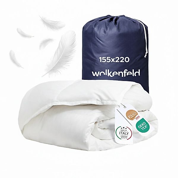 Wolkenfeld Daunenbettdecke "Winterbettdecke Daunendecke Anti-Milben, Hypoal günstig online kaufen
