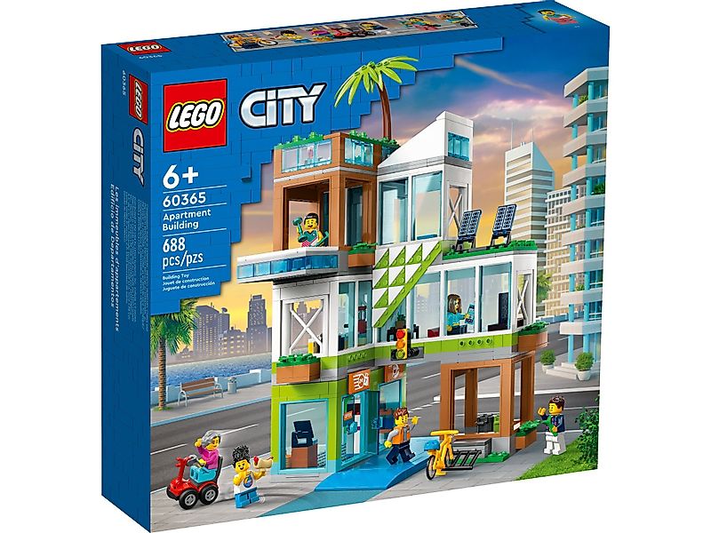 LEGO® LEGO® City 60365 Appartementhaus Konstruktionsspielsteine günstig online kaufen