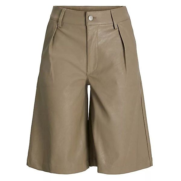 Jjxx Jaden Faux Leather Shorts Mit Hoher Taille M Brindle / Detail Shiny günstig online kaufen