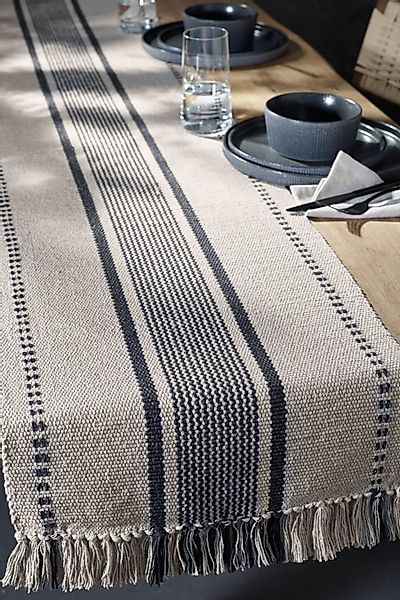 Next Tischläufer Fransenläufer Global (1-tlg) günstig online kaufen