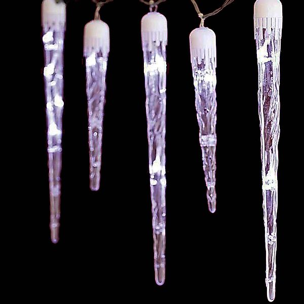Mojawo Lichtervorhang LED-Lichterkette mit 20 Eiszapfen günstig online kaufen