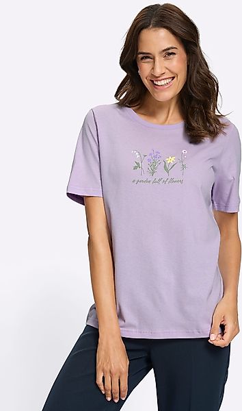 Inspirationen Rundhalsshirt "Rundhals-Shirt" 1 tlg. günstig online kaufen