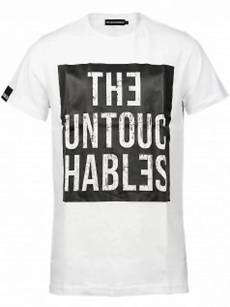 The Untouchables Herren Shirt Logo Square (XL) (wei) günstig online kaufen