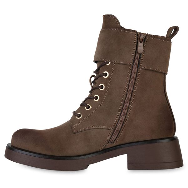 VAN HILL 841450 Schnürstiefelette Damen Schnürstiefeletten günstig online kaufen