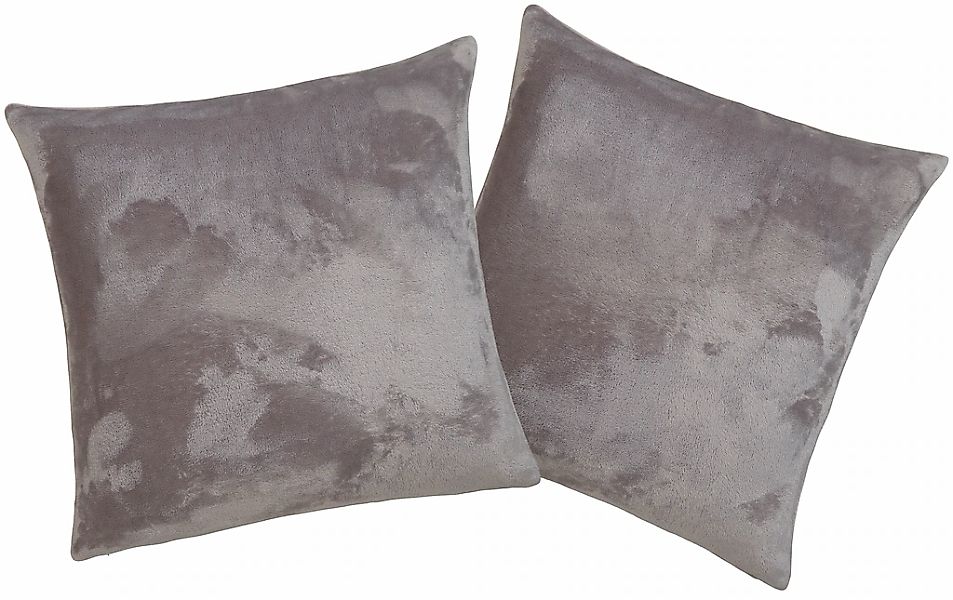 my home Dekokissen "Jil" aus super weichem Kuschelfleece, Kissenhüllen ohne günstig online kaufen