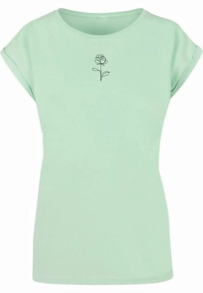 Merchcode T-Shirt Merchcode Damen Ladies Spring - Rose T-Shirt (1-tlg) günstig online kaufen