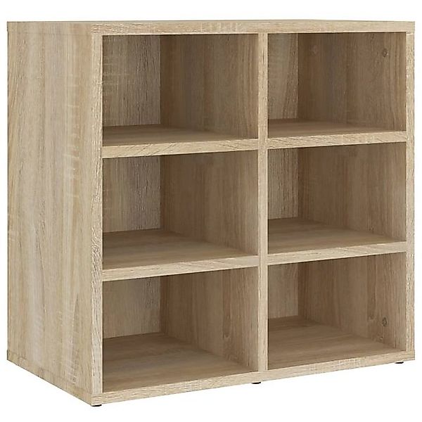 vidaXL Schuhschrank Schuhregal Sonoma Eiche 52,5x30x50 cm günstig online kaufen