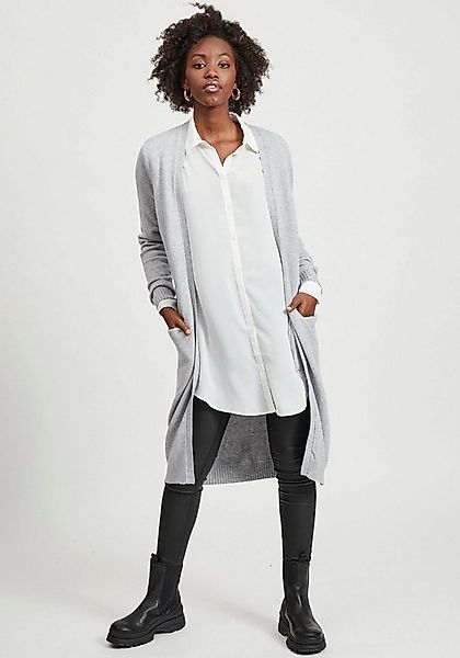 Vila Longstrickjacke VIRIL LONG L/S KNIT CARDIGAN - NOOS in knielanger Form günstig online kaufen