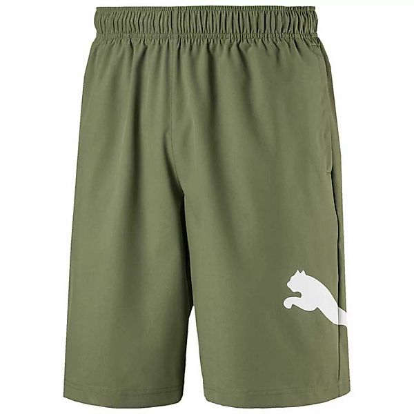 Puma Tech Sports Logo 10´´ Shorts Hosen XL Olivine günstig online kaufen