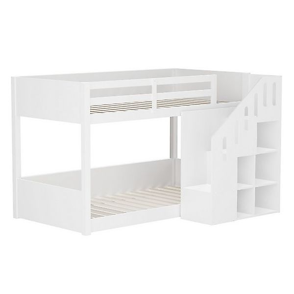 IDEASY Etagenbett 90 x 200 Kinder-Etagenbett für 2 Kinder, multifunktionale günstig online kaufen