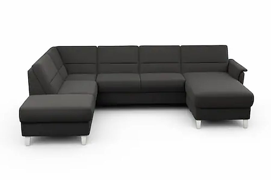 sit&more Wohnlandschaft »Palmera U-Form, B: 308 cm« optional Bettfunktion & günstig online kaufen
