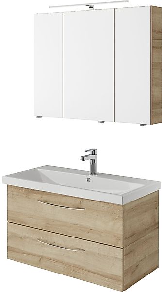 Saphir Badmöbel-Set Serie 4035 2-teilig, Keramikwaschtisch günstig online kaufen
