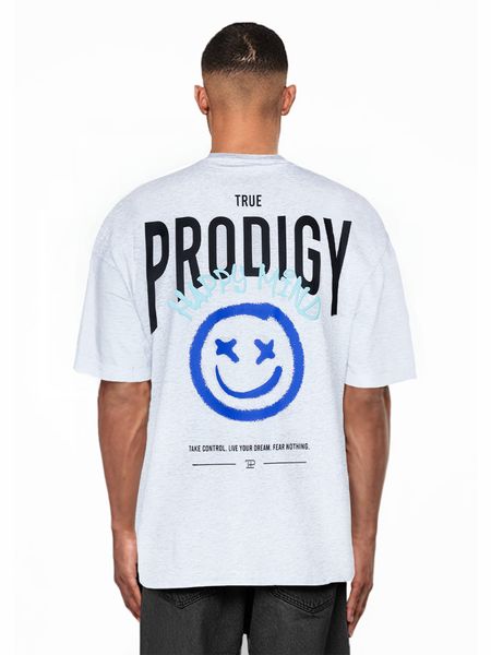 trueprodigy Oversize-Shirt Hajin Logoprint Rundhals dicker günstig online kaufen