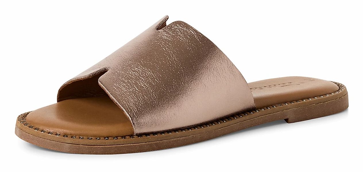 Tamaris Pantolette, Sommerschuh, Schlappen mit breiter Bandage günstig online kaufen