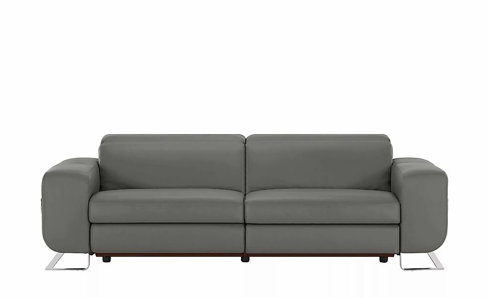 JOOP! Ledersofa  8151 ¦ grau ¦ Maße (cm): B: 238 H: 74 T: 111 Polstermöbel günstig online kaufen