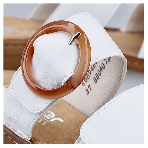 Rieker Pantolette, Keilabsatz, Sommerschuh, Schlappen mit günstig online kaufen