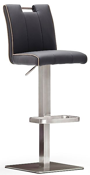 MCA furniture Bistrostuhl »BARBECOOL«, mit Rückenlehne, Bodenplatte eckig, günstig online kaufen