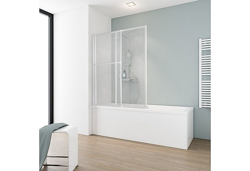 Schulte Badewannenfaltwand Komfort, Kunstglas, (2 tlg), 70-118x140 cm, ausz günstig online kaufen