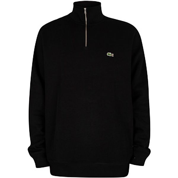 Lacoste  Sweatshirt Baumwoll-Sweatshirt mit 1/4-Reißverschlusskragen günstig online kaufen